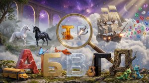 👉 Живая Азбука: Учим АЛФАВИТ! 🔍 Квест для маленьких детективов