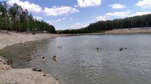 Курган - пляж Голубые озера (июнь 2023)