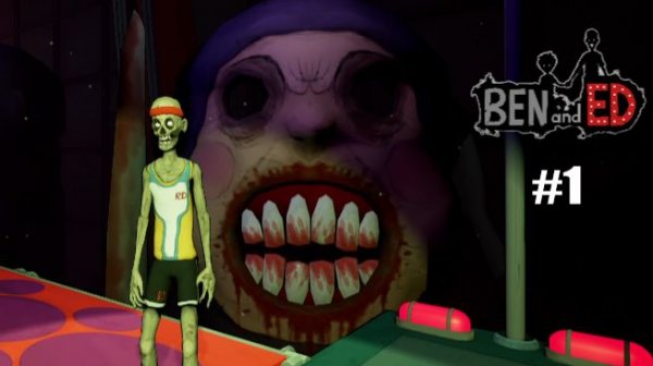 Ben and Ed Прохождение: Клоун и стрёмные рожи #1