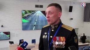 Севастопольские студенты встретились с ветераном СВО Александром Сафоновым