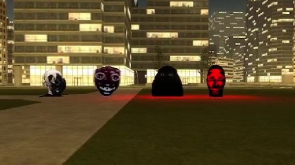 Seleno Delgado nightmare, Angry Munci, Happy, Sad-быстрые некстботы GMOD