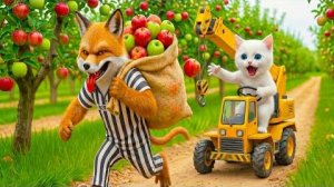 Мама-Кошка Подстригает мех на ферме и Шьет Тигровую шапочку Для Котят Дома🐾🎩🐯