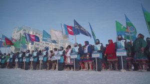 ХХХ Открытые соревнования оленеводов на Кубок губернатора Ямала день первый