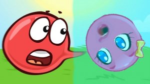 Новый КРАСНЫЙ ШАР, Красныш спасает деревню красных шариков