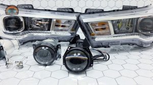 Foton Tunland модернизация света фар! Замена галогеновых Bi led модулей на светодиодные!