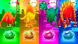 Coffin Dance Динозавры 320 уровень - Мультики про Динозавров | МУЛЬТФИЛЬМЫ ДИНОЗАВРЫ в Tiles Hop