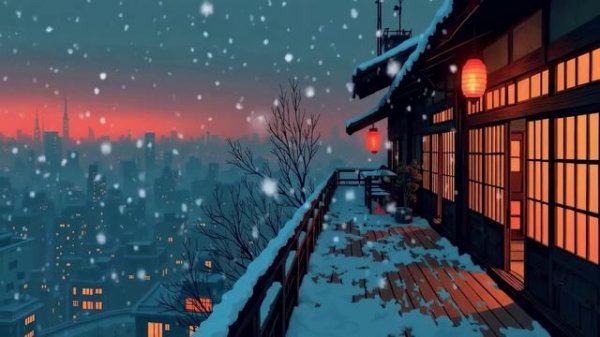 Снежный LoFi Hiphop Chillhop Mix для Учебы, Сна, Работы Лофи музыка Lofi Music Lofi Live