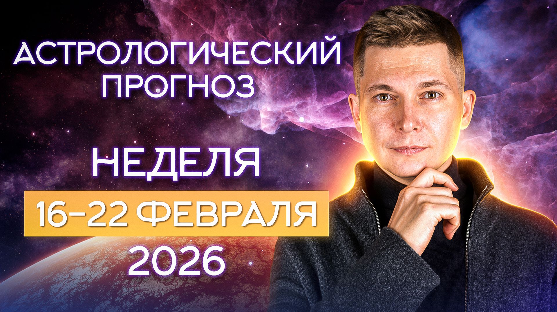 Неделя 16-22 февраля 2026: новый мир на обломках старого. Душевный гороскоп Павел Чудинов смотреть онлайн