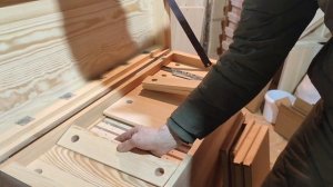 Улей лежак на 24 узко-высоких рамок, глухое дно с проставкой, подморосборник,  крыша стандартная