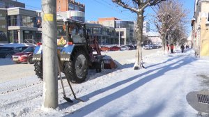 194 единицы техники очищали Рязанские улицы после циклона «Вивиана»