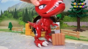 МУЛЬТ игрушки динозаврики