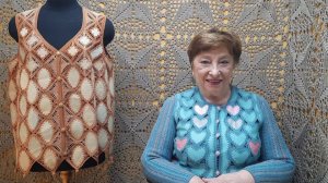 Жилет "Беловежский". Мастер-класс по вязанию крючком от О. С. Литвиной.