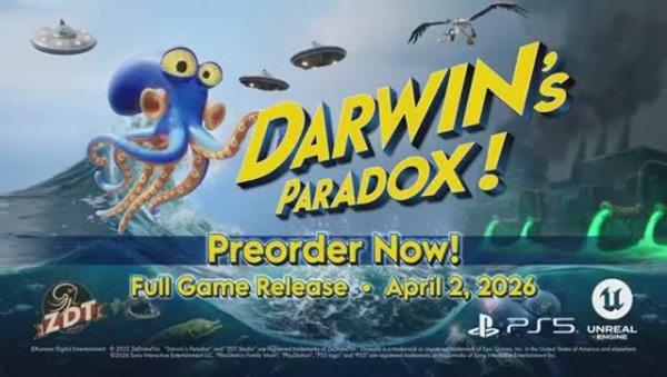 Анонс даты выхода игры Darwins Paradox. Демоверсия для PS5