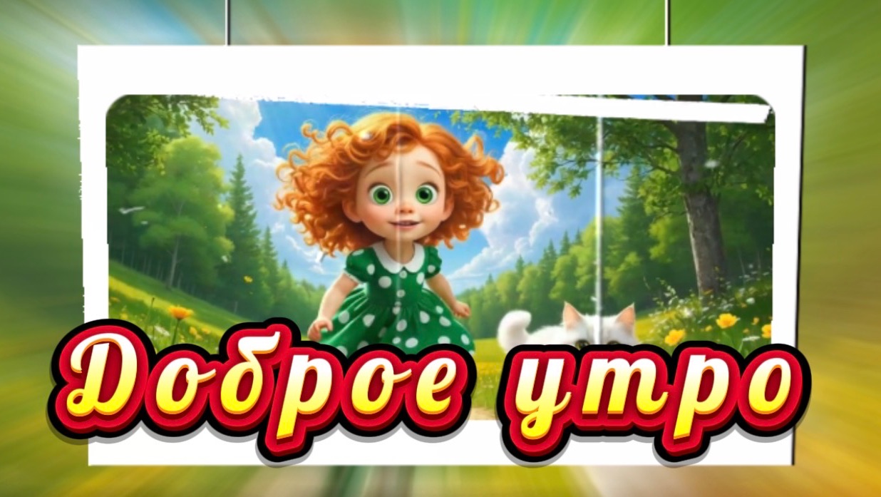 Доброе солнечное утро! Песня с добрым утром смотреть онлайн