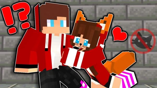 Кот Джей Джея и пес Майки?! Майнкрафт Мультик