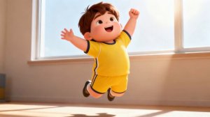 Весёлая песня-зарядка для детей