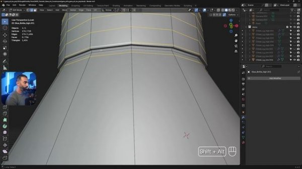 3.2 Glue Bottle (Low Poly)