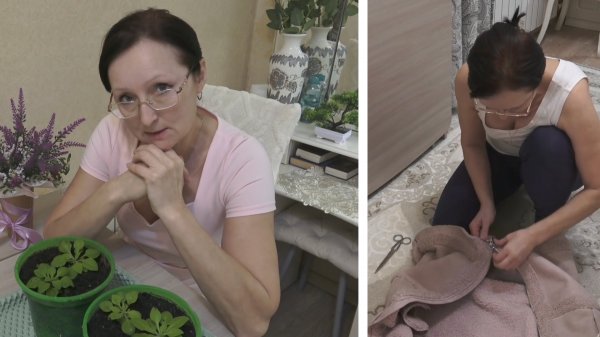 Февраль 2026 года. Сумки на огород. Петунии в кашпо. Брюки превращаются.