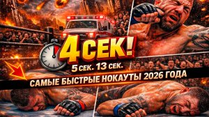 ЛУЧШИЕ БОКСЕРСКИЕ нокауты ММА 2026 года!