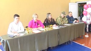 Смотр песни и строя школа №1