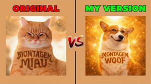 МОНТАГЕМ МЯУ VS МОНТАГЕМ ГАВ! СРАВНИВАЕМ ДВА ЛЕГЕНДАРНЫХ МЕМА ИЗ ТИК ТОКА КТО КРУЧЕ?! РЕАКЦИЯ