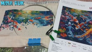 Вышивка в цифрах. Январь 26г. 28300 крестиков/ 15 процессов/Праздничные старты.