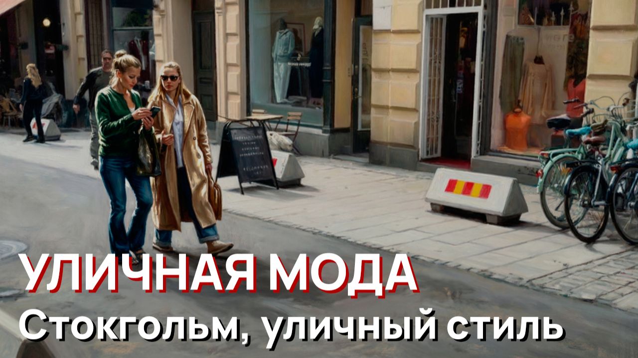 Уличная мода - Стокгольм, женская и мужская мода смотреть онлайн