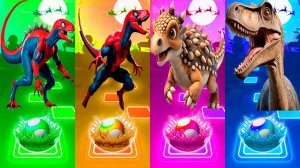 Coffin Dance Динозавры 326 уровень - Мультики про Динозавров | МУЛЬТФИЛЬМЫ ДИНОЗАВРЫ в Tiles Hop