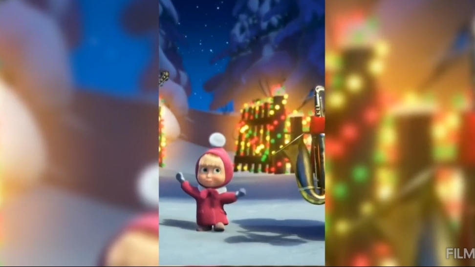 Новогоднее чудо от Маши и Медведя: окунитесь в мир зимней сказки и радости вместе с любимыми героями смотреть онлайн