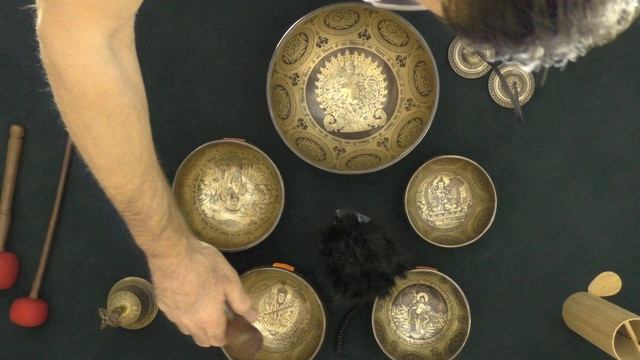 Универсальный сет кованых чаш Bhutan Premium #26-37