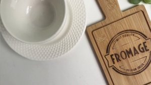 Сервировочная доска ВУРДЕН, деревянная, 19х11 см, 210000160-1