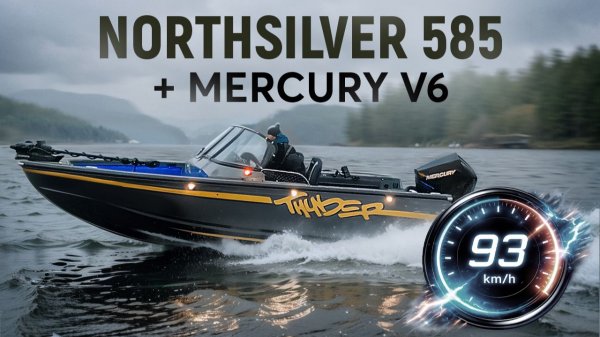 Northsilver 585 c двигателем Mercury V6