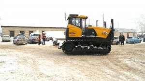 (Рыбинск-40) НОВЫЙ БУЛЬДОЗЕР  ДЛЯ МБУ "ДЭС"