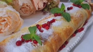 Финский блин с варёной сгущёнкой!😋 Сегодня уколола плазму в колено. Камбала была горькая! Выкинули!