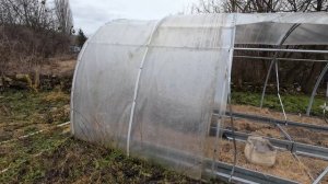 17 февраля 2026г.Разобрала теплицу.