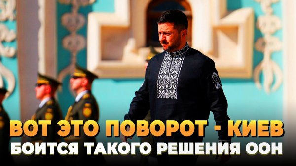 Вот это поворот - Киев боится такого шага ООН