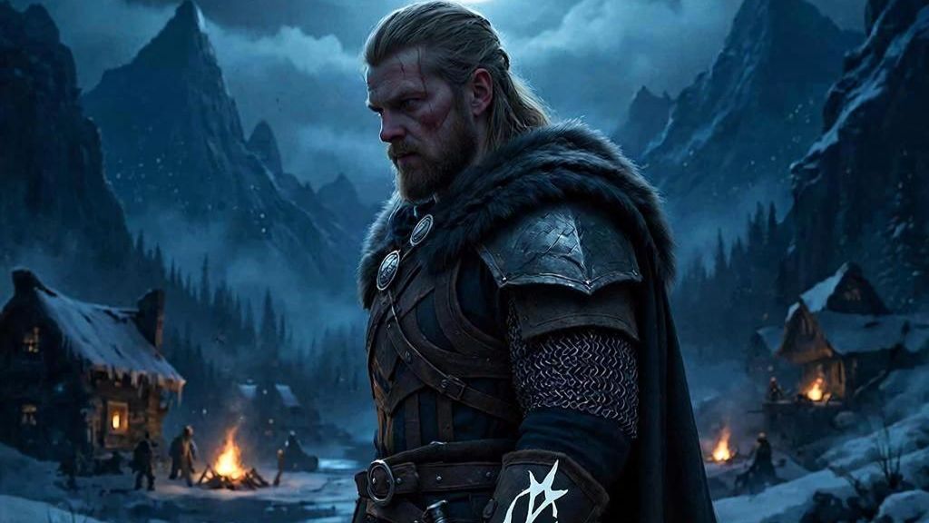 Кавер на песню группы "Кино" - "Группа крови" в стиле Skyrim - "Знак Довакина на рукаве"