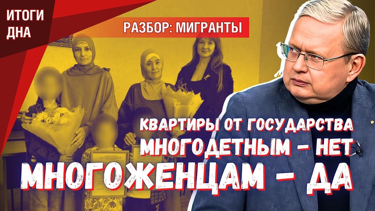 И вот опять: семья мигранта-многоженца получила сертификат на жильё смотреть онлайн