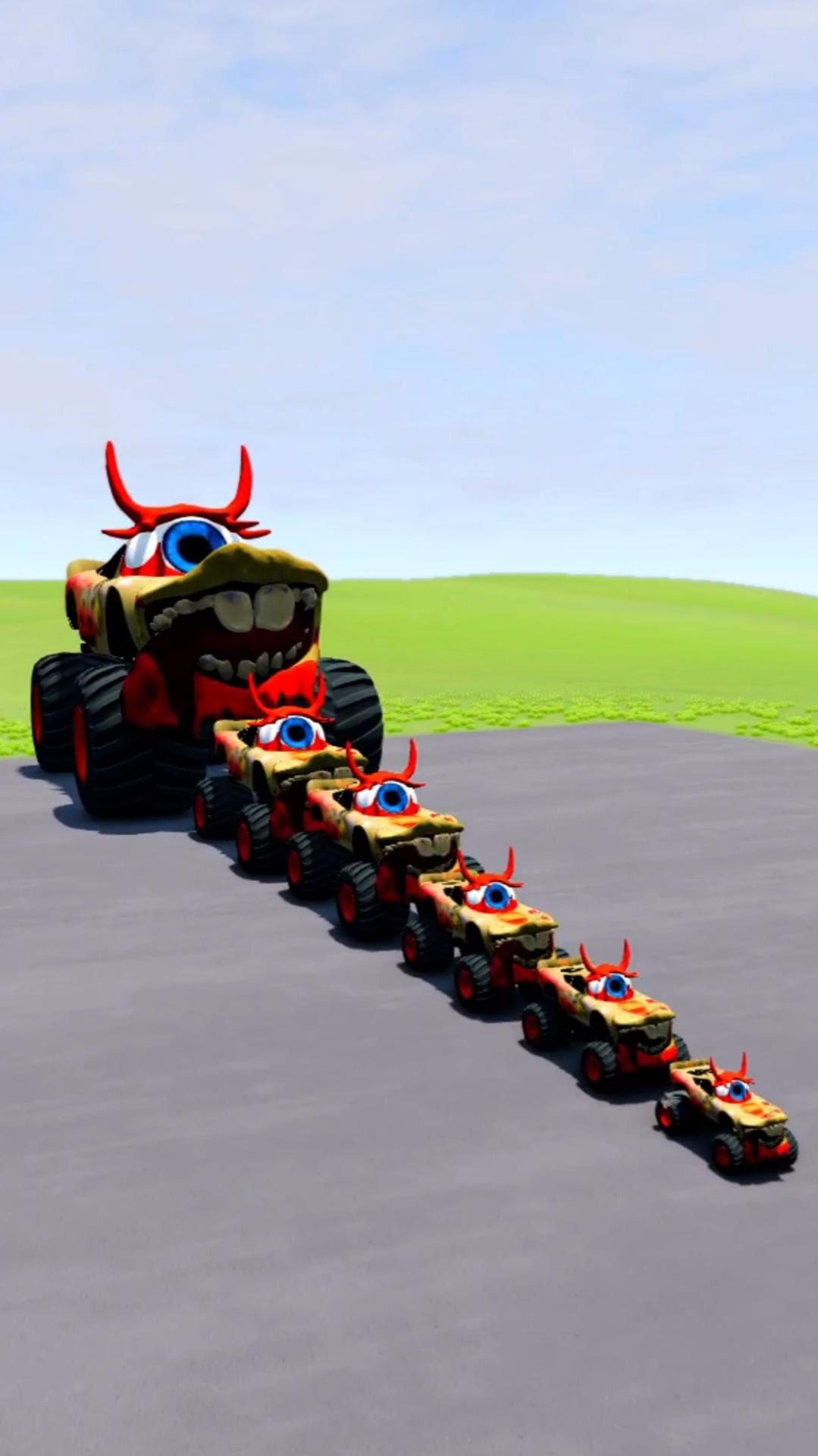 МУЛЬТИКИ ПРО МАШИНКИ ЗЛОЙ РОГ ПРОТИВ ПОРТАЛА