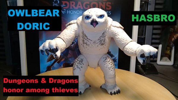 Review! Owlbear Doric by Hasbro from Dungeons And Dragons 2023 Film!