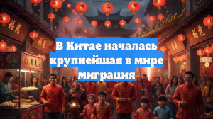 В Китае началась крупнейшая в мире миграция