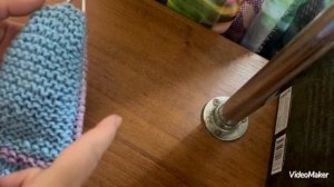 Вяжу тапочки следочки за один день, лёгкая модель