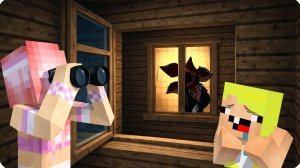 😲 СЛЕДИМ за СОСЕДОМ в ОКНЕ в МАЙНКРАФТ! НУБИК