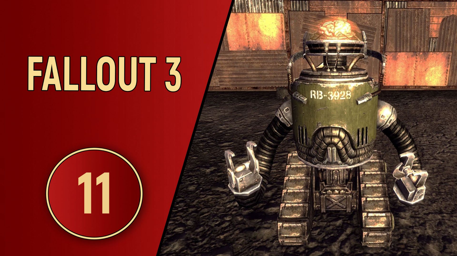 ПРОХОЖДЕНИЕ FALLOUT 3 - ЧАСТЬ 11 - КОСЫЕ РОБОТЫ смотреть онлайн