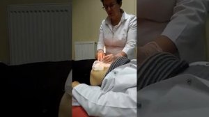 Постановка пупочной свечи