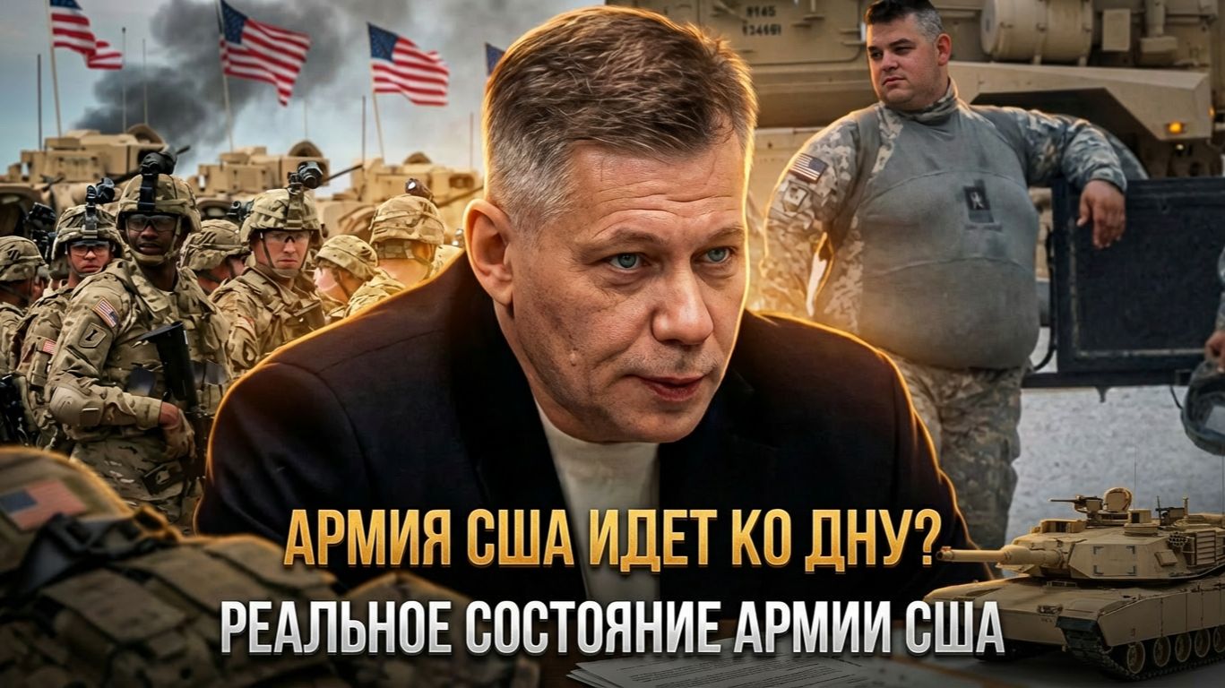 АРМИЯ США ИДЕТ КО ДНУ? Реальное состояние армии США | Станислав Крапивник смотреть онлайн