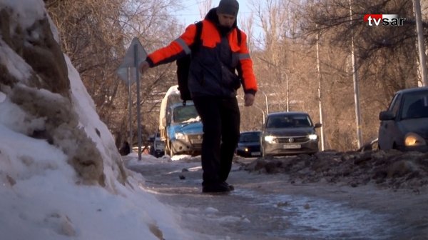 17.02.2026 Гололед на Деловой