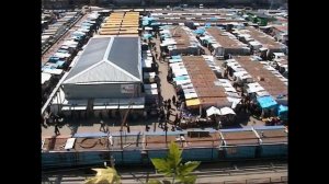 Таймлапс 2002: Как исчезал рынок "Солнечный". Место будущего ТЦ "Солнечный"