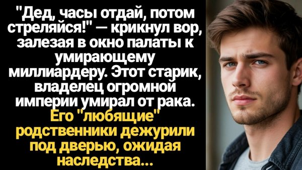 ИСТОРИИ ИЗ ЖИЗНИ/Дед, часы отдай, потом стреляйся!-крикнул вор, влезая в окно к умирающему миллиарде