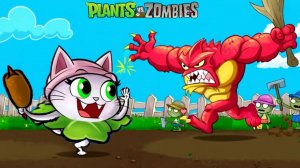 Зомби против растений! Plants vs Zombies ПвЗ PvZ Растения против Зомби